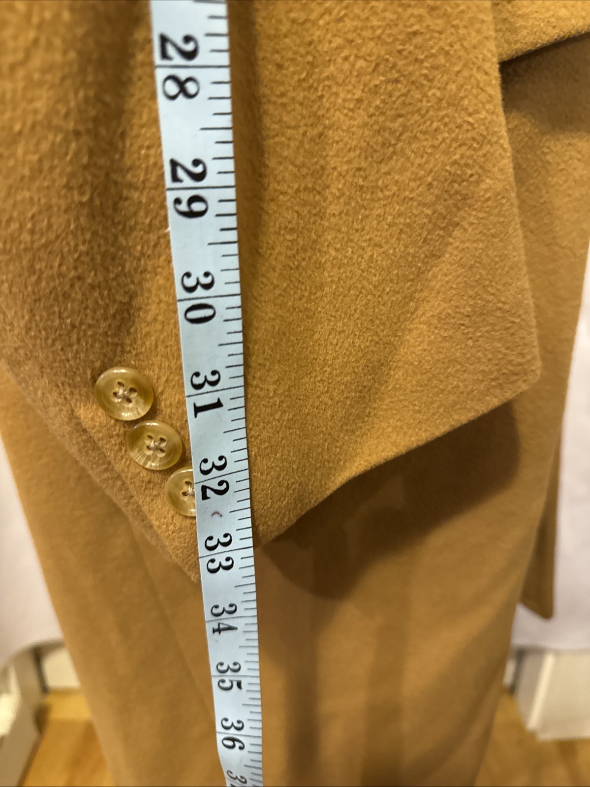 Graham & Gunn Ltd.! Vintage Men’s Tan Cashmere Coat!