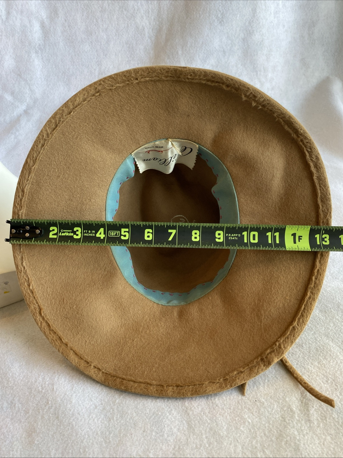Empress Hat Faux Fur Felt Made In WESTERN GERMANY William New York Vintage EUC
