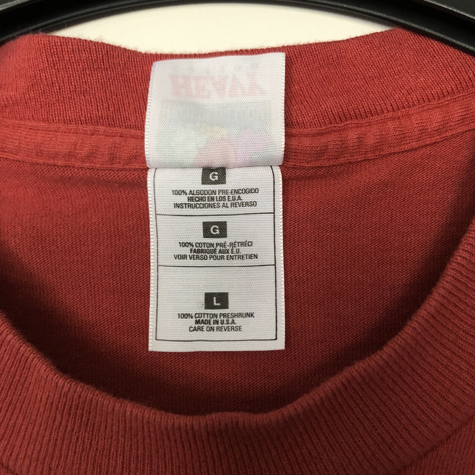 Vintage Single Stitch FOL Heavy Weight Tee Made In USA South Dakota Black Hills