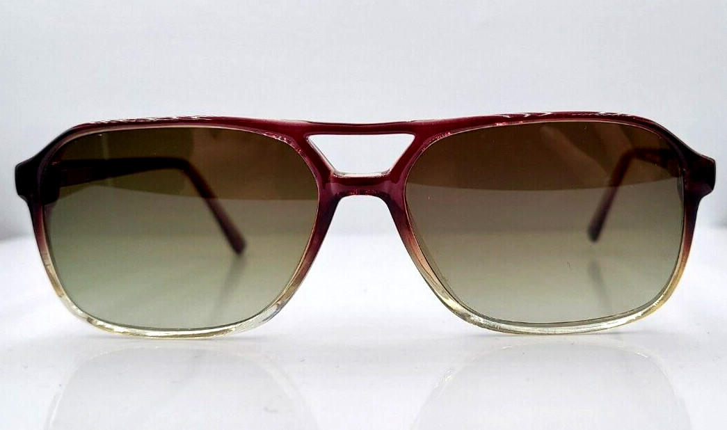Vintage Oliver Winston OW98 Brown Pilot Sunglasses Italy W/NEW LENSES!