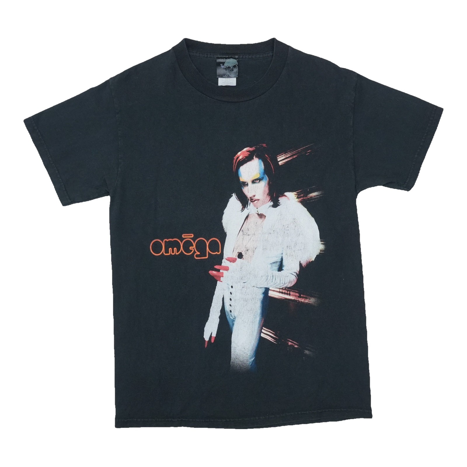 Vintage 1998 Marilyn Manson Mechanical Animals Omega Shirt