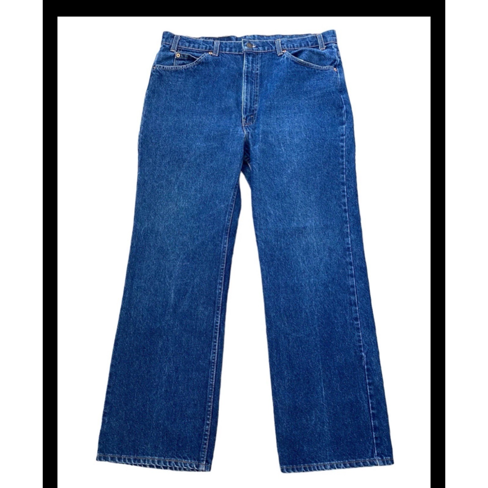 Vintage LEVI’S 517 0217 Orange Tab Denim Jeans 38 X 30 (29.5) 80s USA Made 🇺🇸