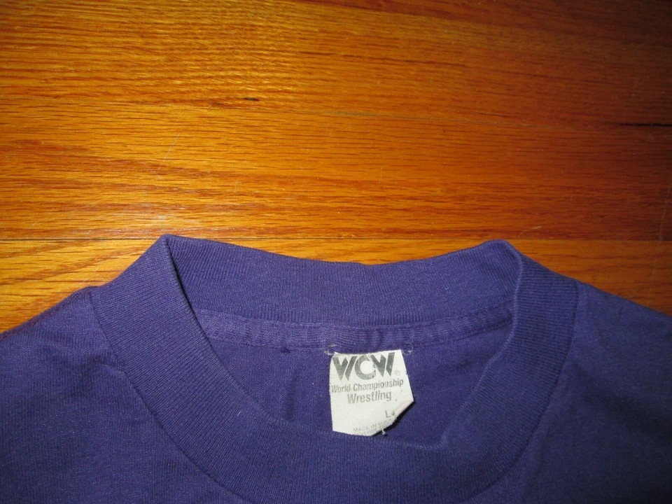 1992 Vtg 90s LEX LUGER Authentic Original WCW Wrestling wwf Bust Loose T Shirt