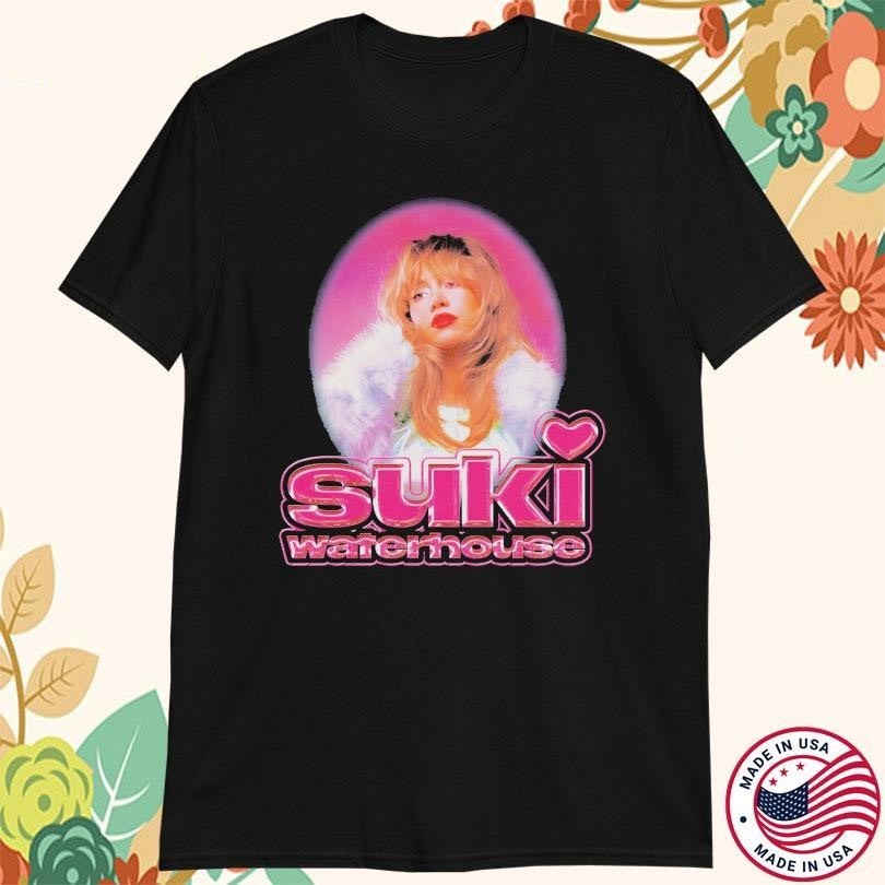 Suki Waterhouse Music Tour For Fans T Shirt Cotton Black S-5XL CM21