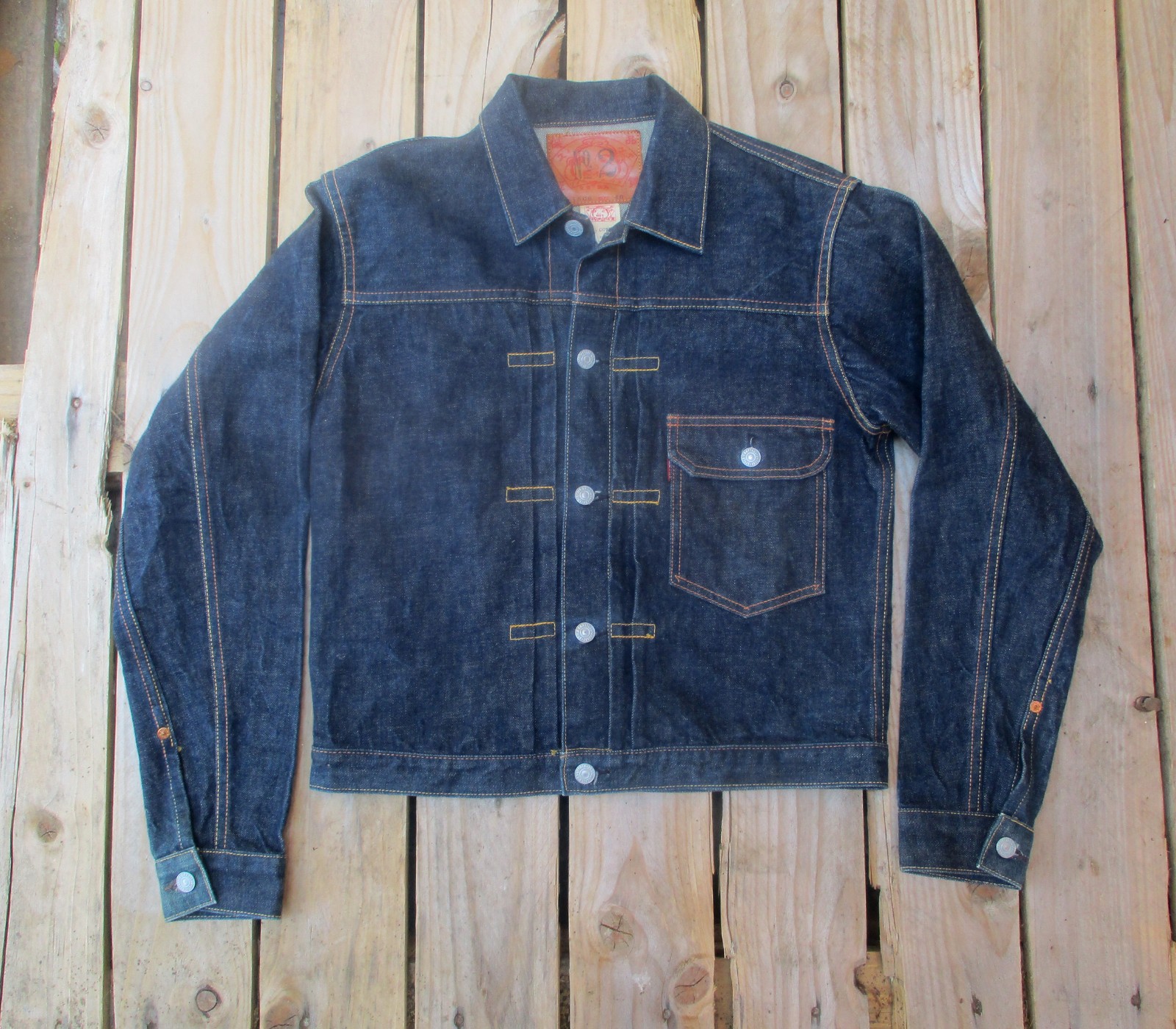 Evisu Denim First Type Jacket 1506 Size 40/M (Japan) 506XX Rockabilly