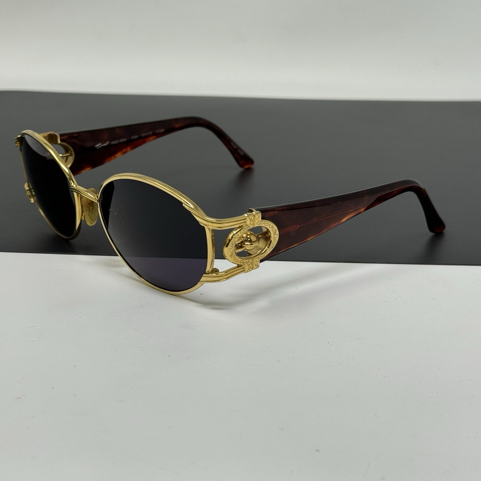 Tura Eyeglasses Frames Women Sunglasses Vintage 954 Gold 130mm Frames Only