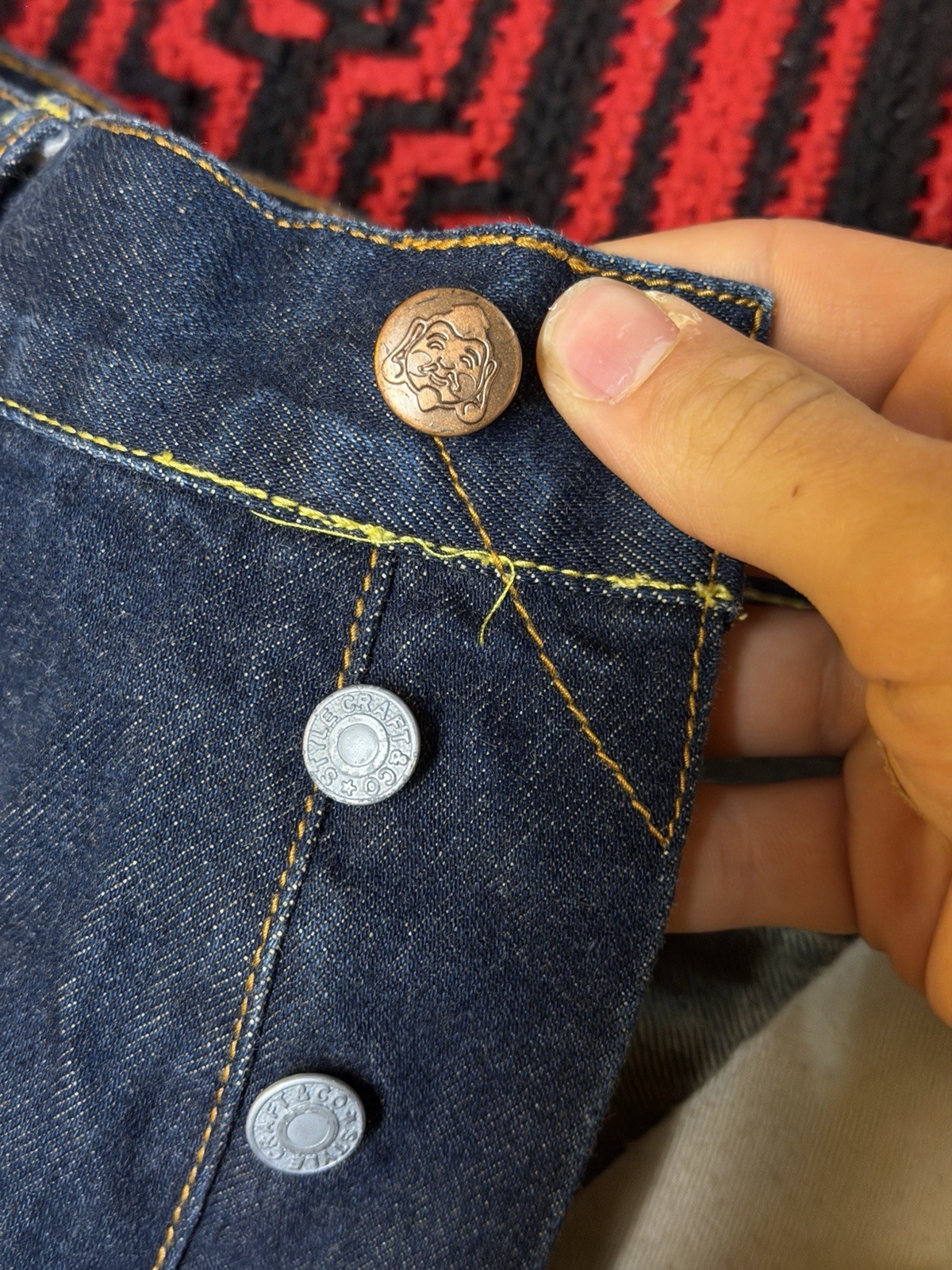 Vintage Evisu 0331 -No 2 – japanese selvedge denim jeans 38