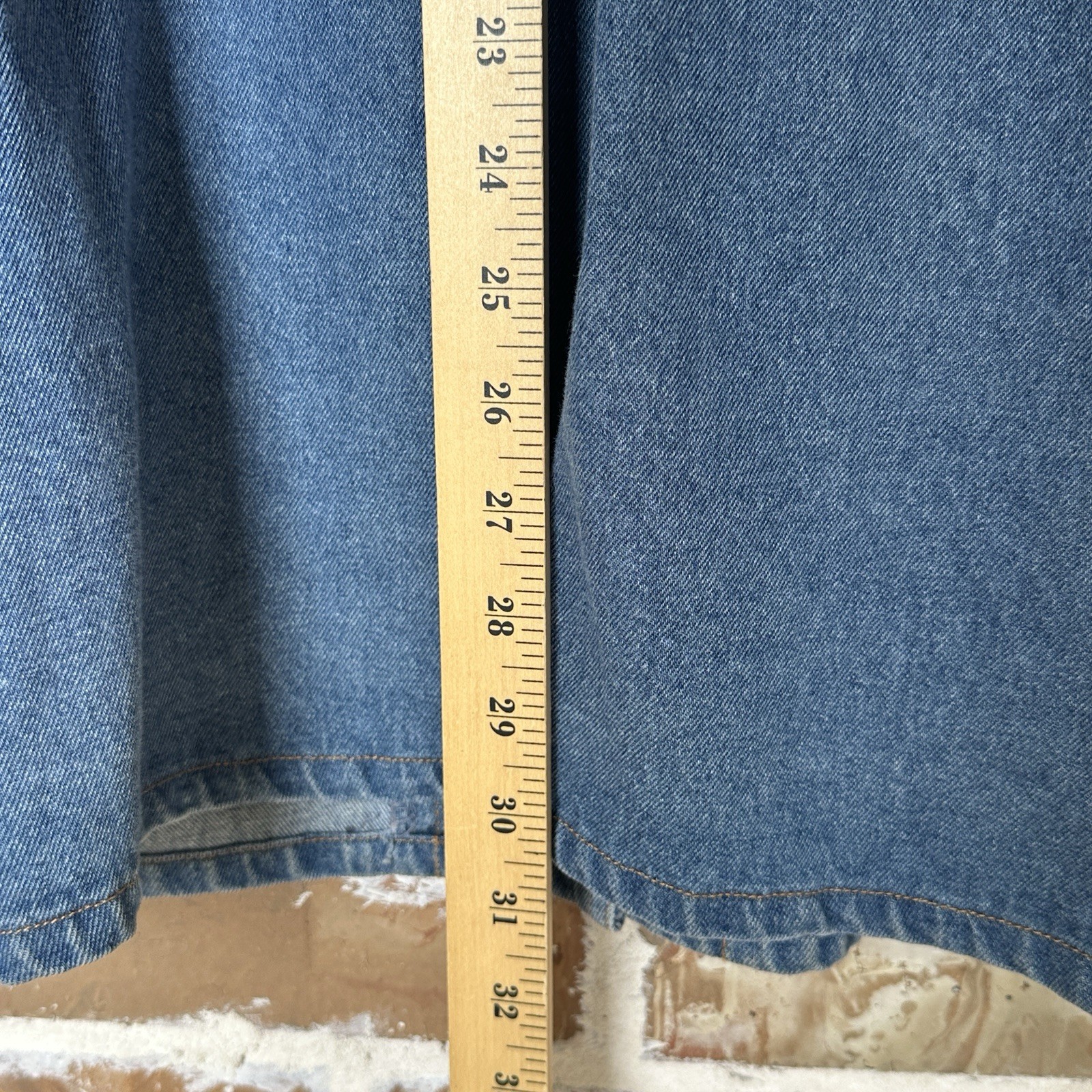 Vintage Bedford Fair Blue Denim Jacket Women’s Petite Medium Studded Western