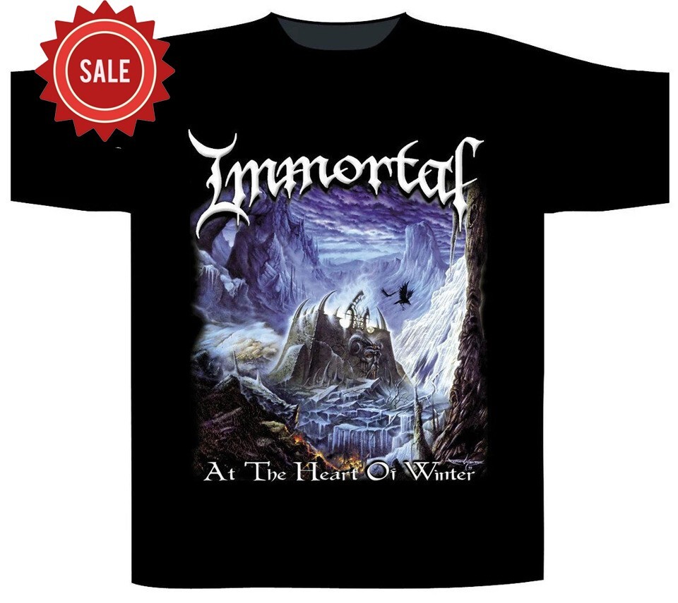 Immortal – At The Heart of Winter Short Sleeve Alll Size S to 234XL Shirt JJ6740