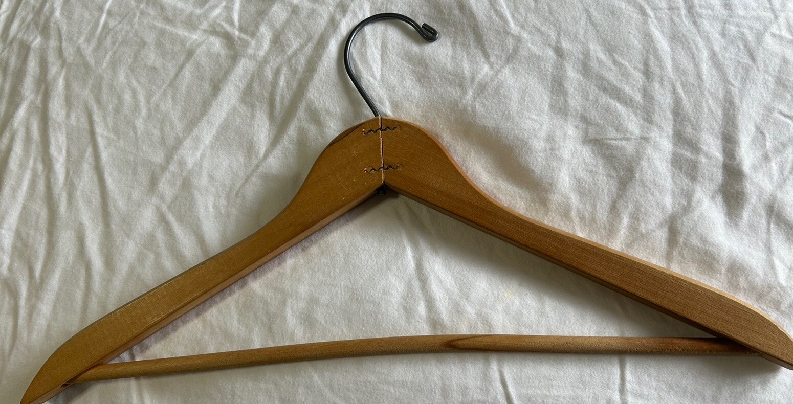 Vintage Hotel Piccadilly A Drier Hotel 227 W45th New York City Wooden Hanger