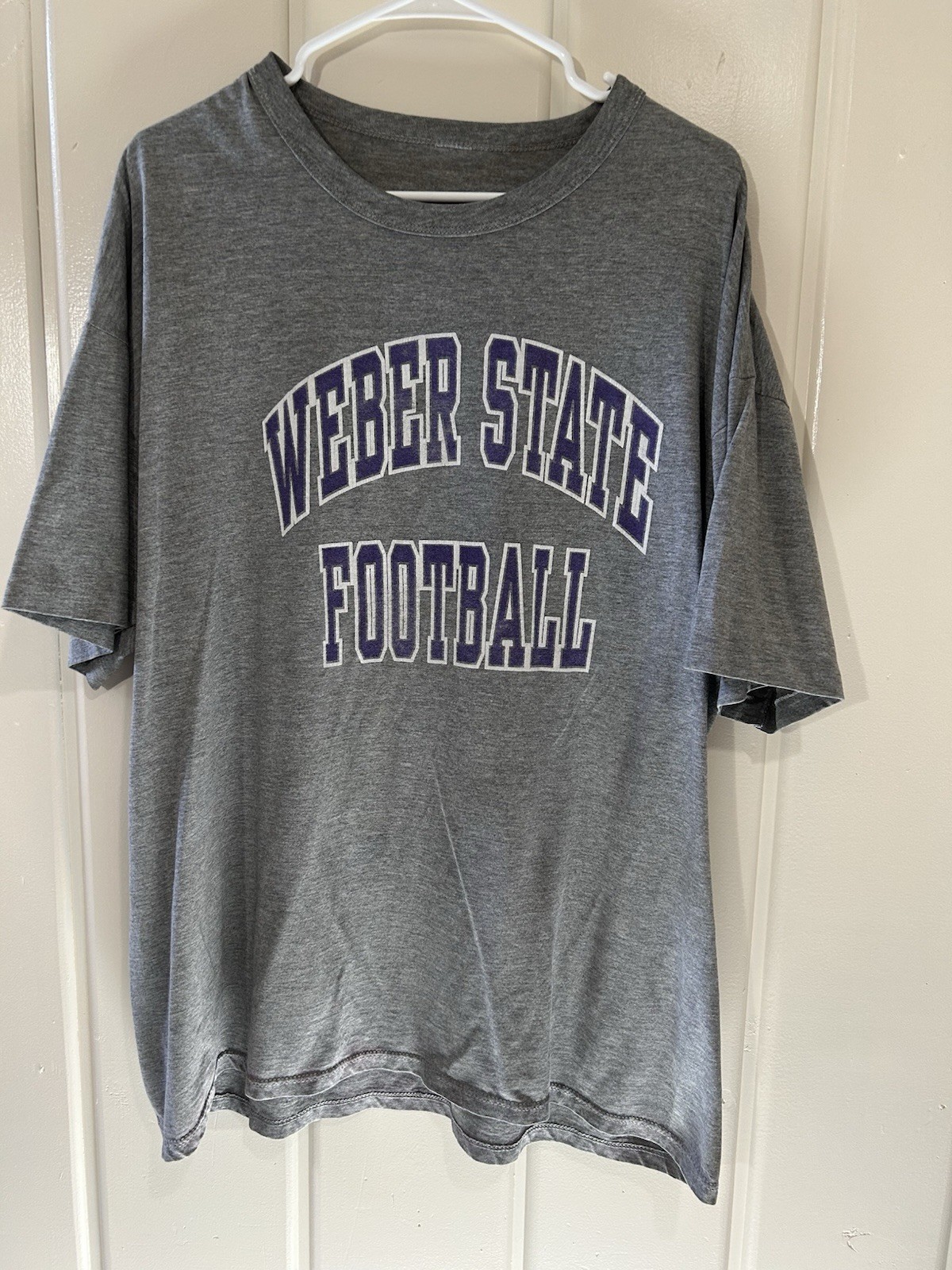Vintage Single Stitch Weber State Football T Shirt XXL
