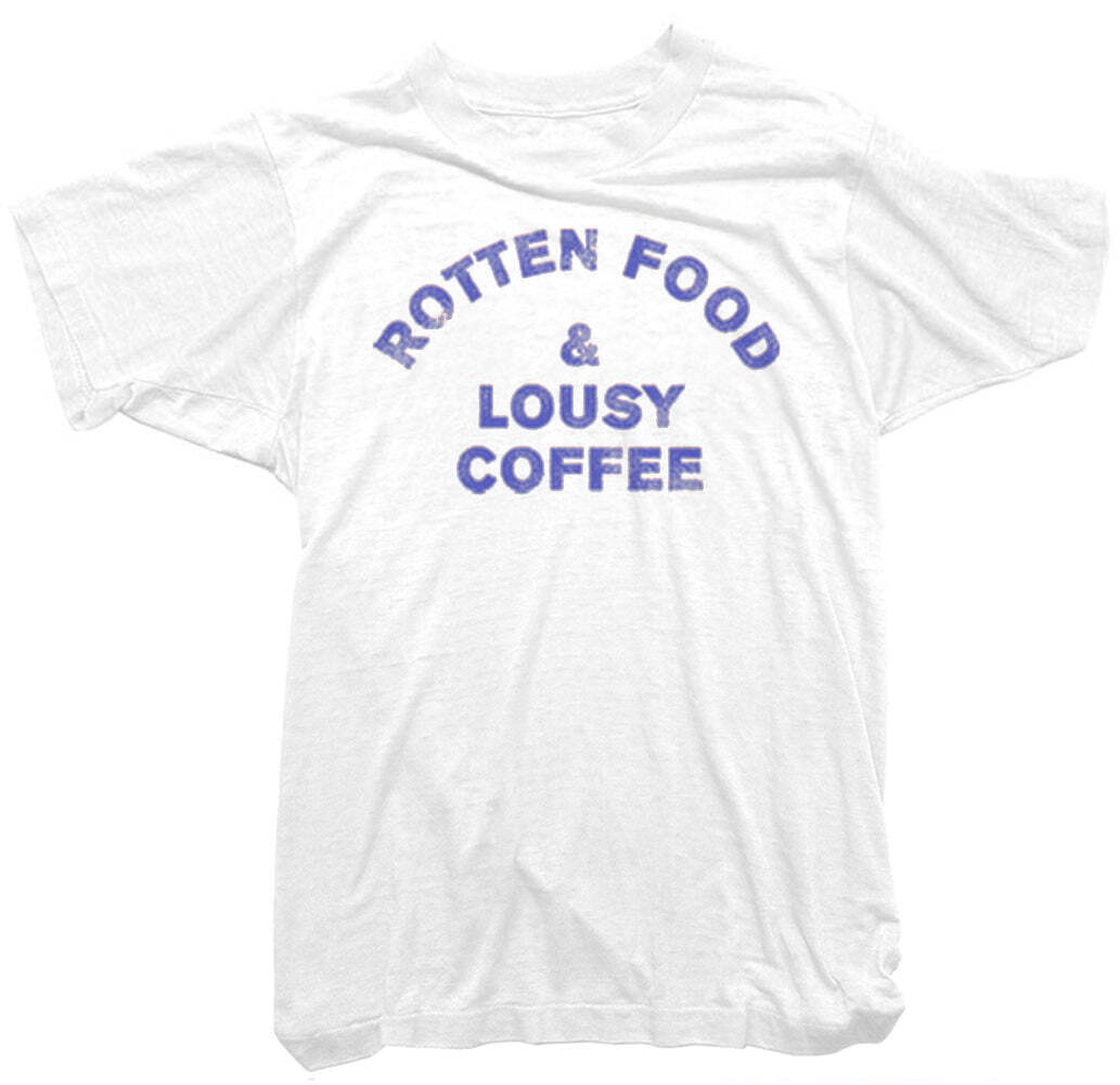 Joe Cocker T-Shirt – Rotten Food & Lousy Coffee Tee worn by Joe Cocker – Womens