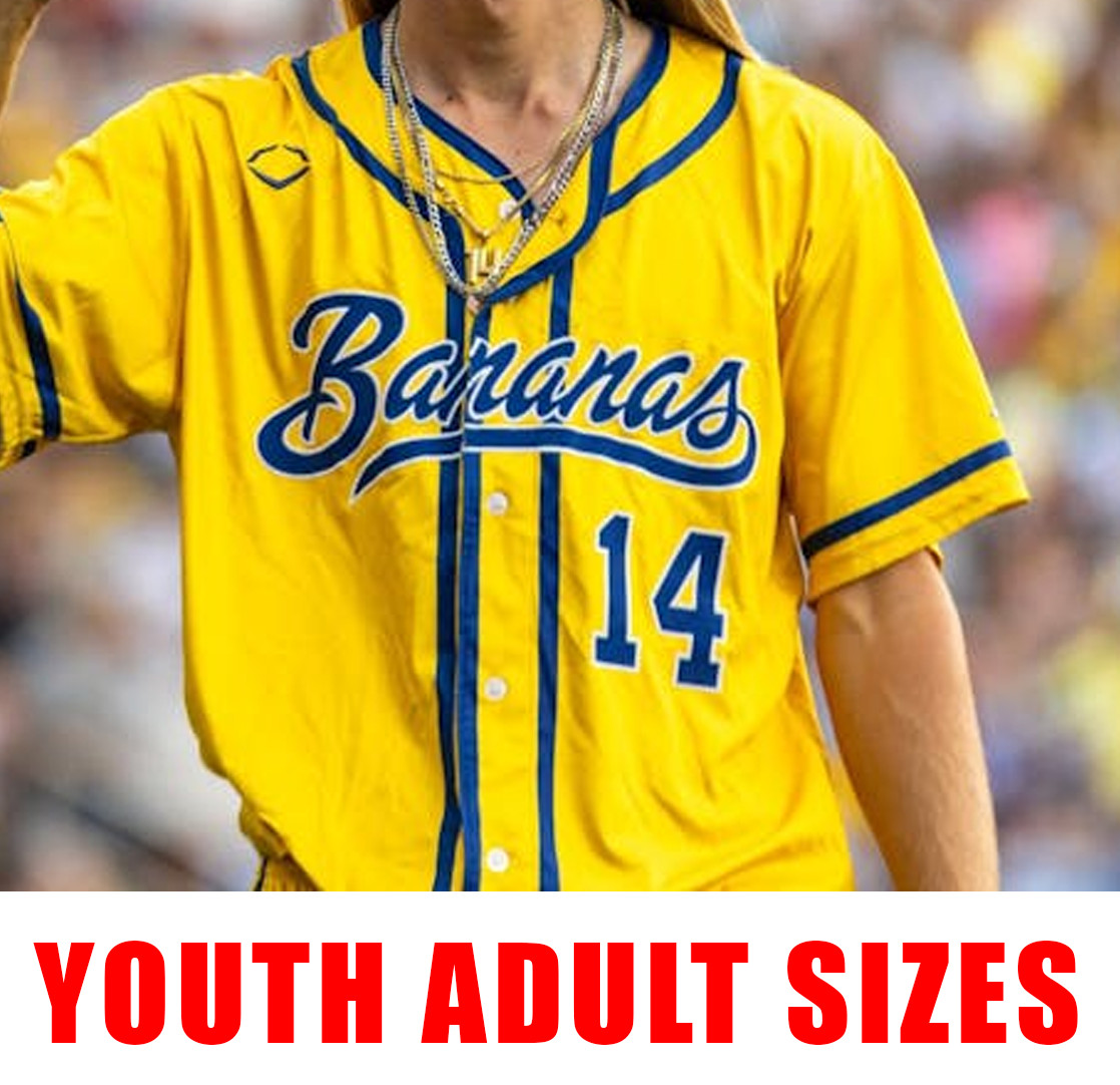 Dakota Albritton 14 savannah bananas JERSEY All sizes JTD047