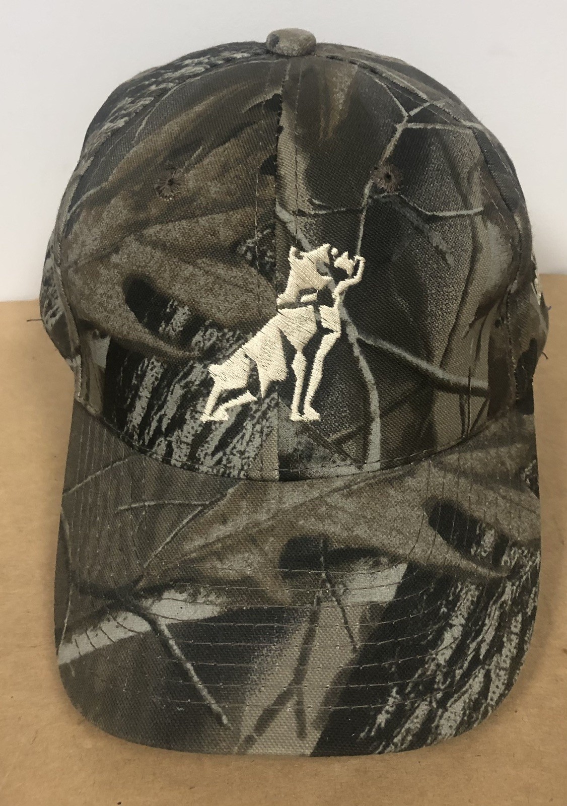 Lesher Mack Truck, Lebanon PA Cap Hat -Bulldog Logo adjustable Camouflage