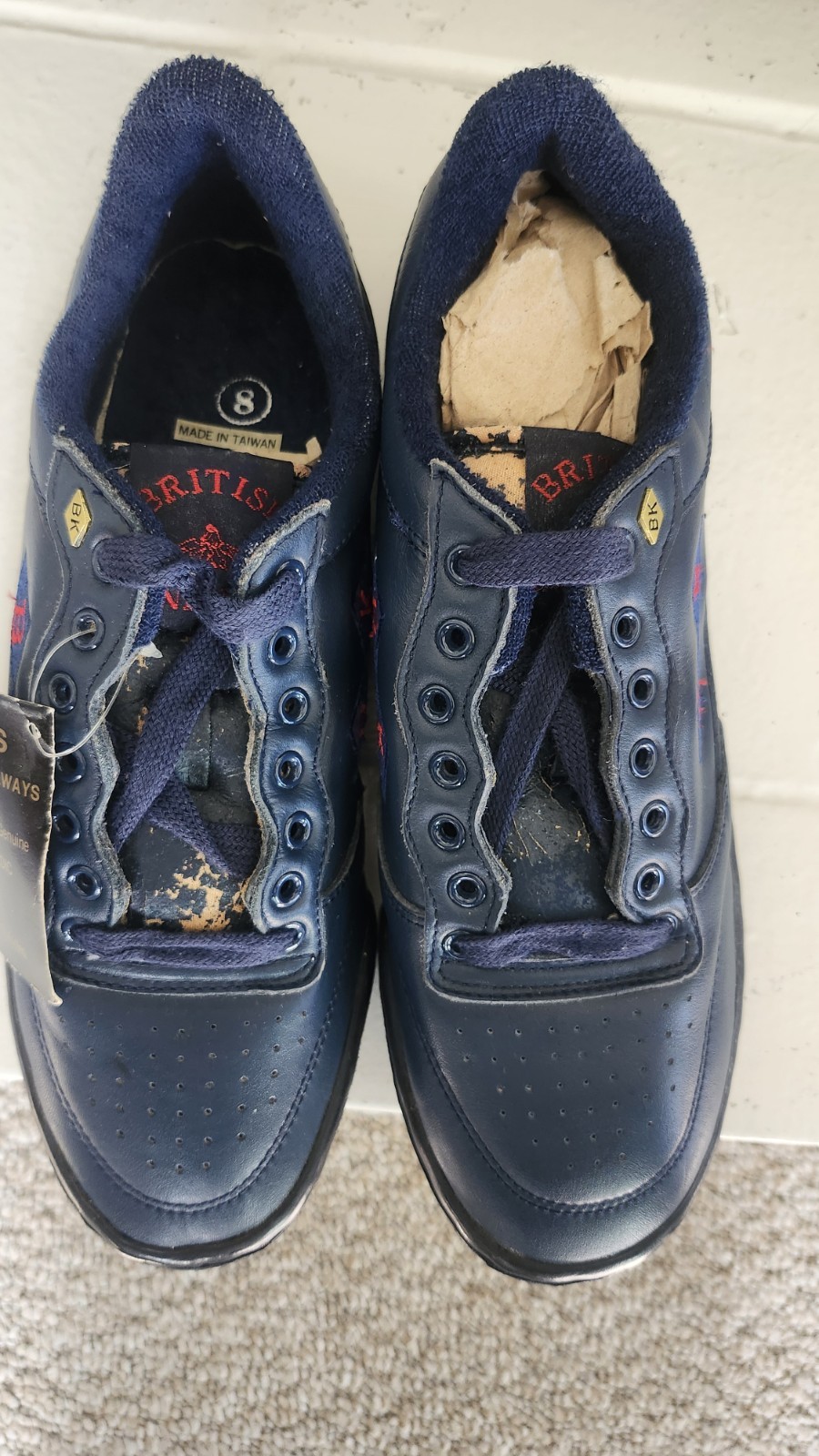 British Knights Vintage Sneakers Size 8 Brand New