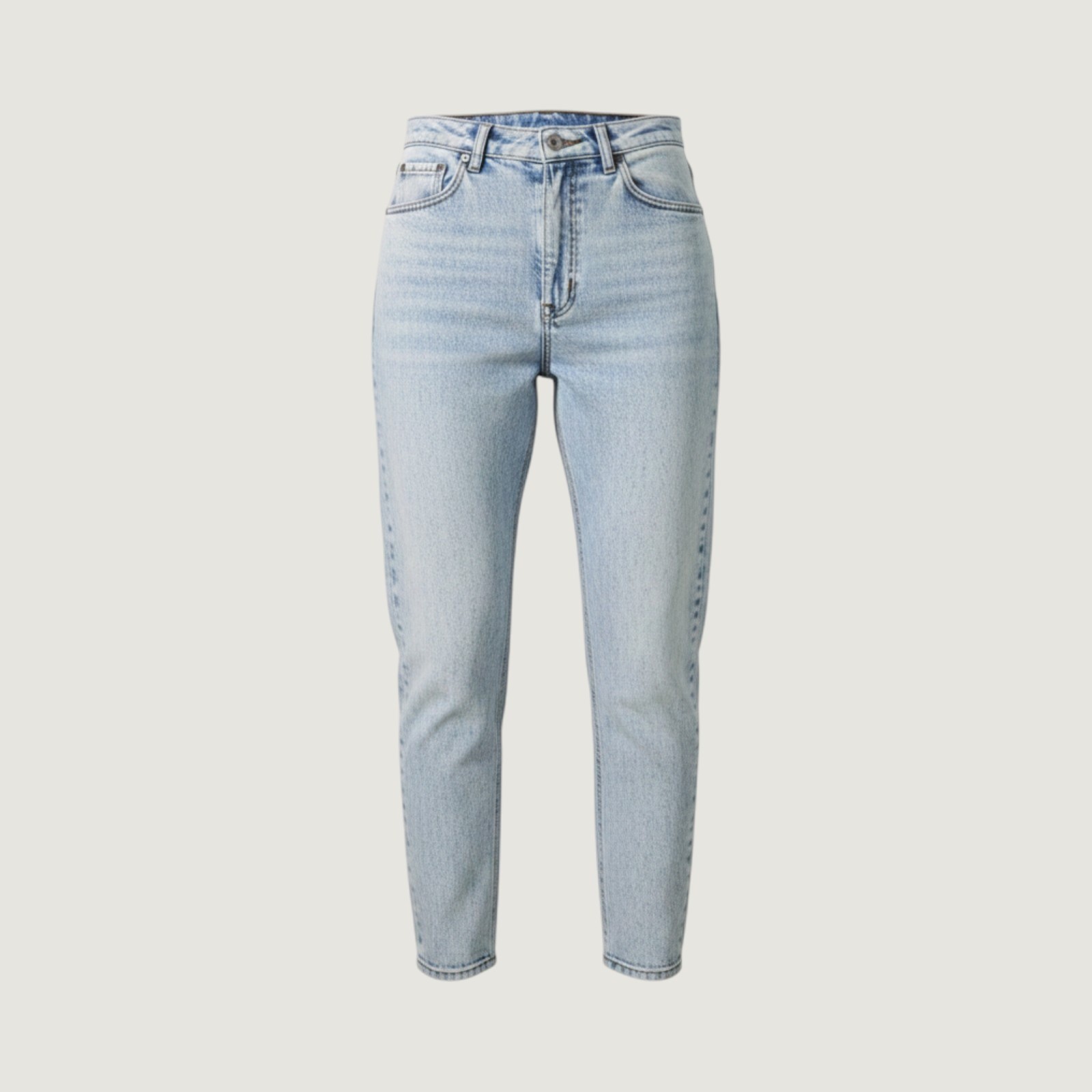 Vintage Levis Acid Wash High Waisted Tapered Leg Jeans Made in USA Size 14