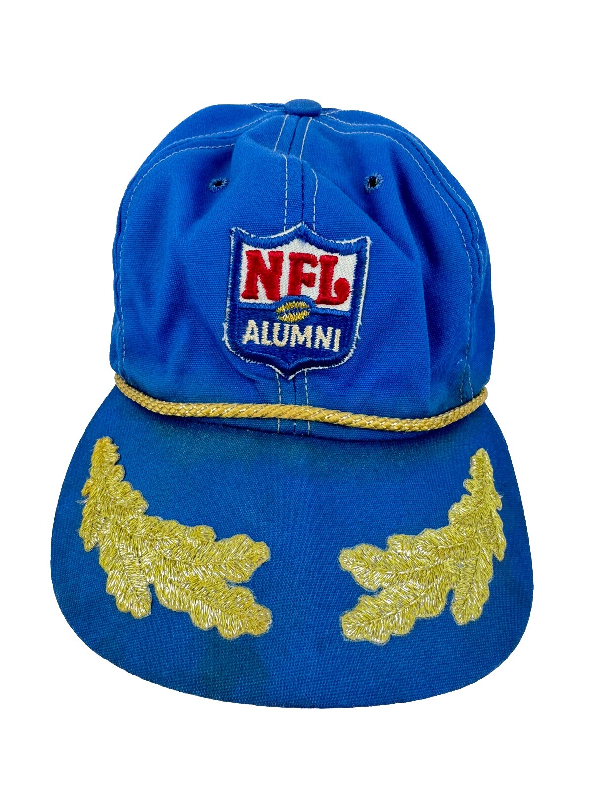 Vintage NFL Players Alumni Blue Football Captains USA Rope Cap Hat – Town Talk