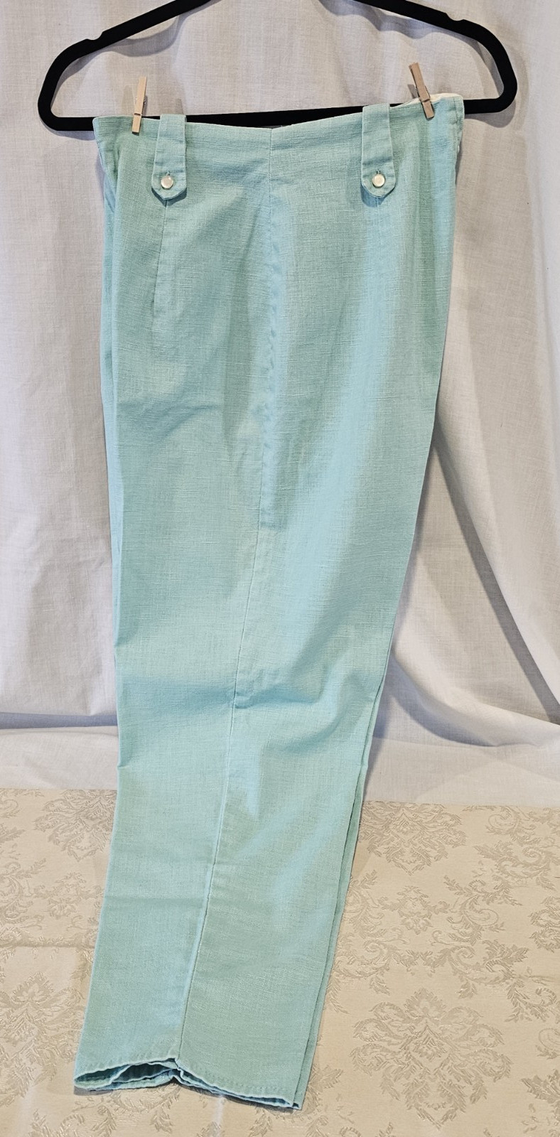 Vintage Mode O’Day Styled in CA Womens High Rise Side Zip Straight Leg 28 Waist