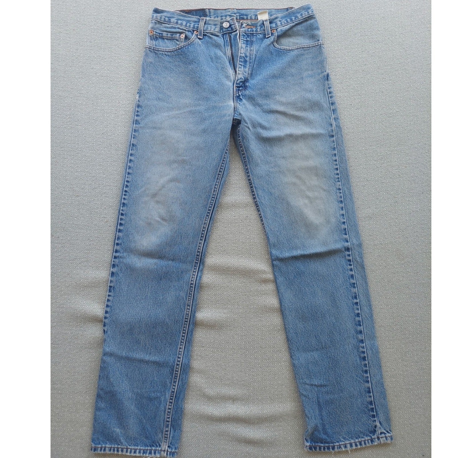 Levi’s Jeans Men 34×34 Blue 505 Regular Fit Vintage Made in USA Straight Leg