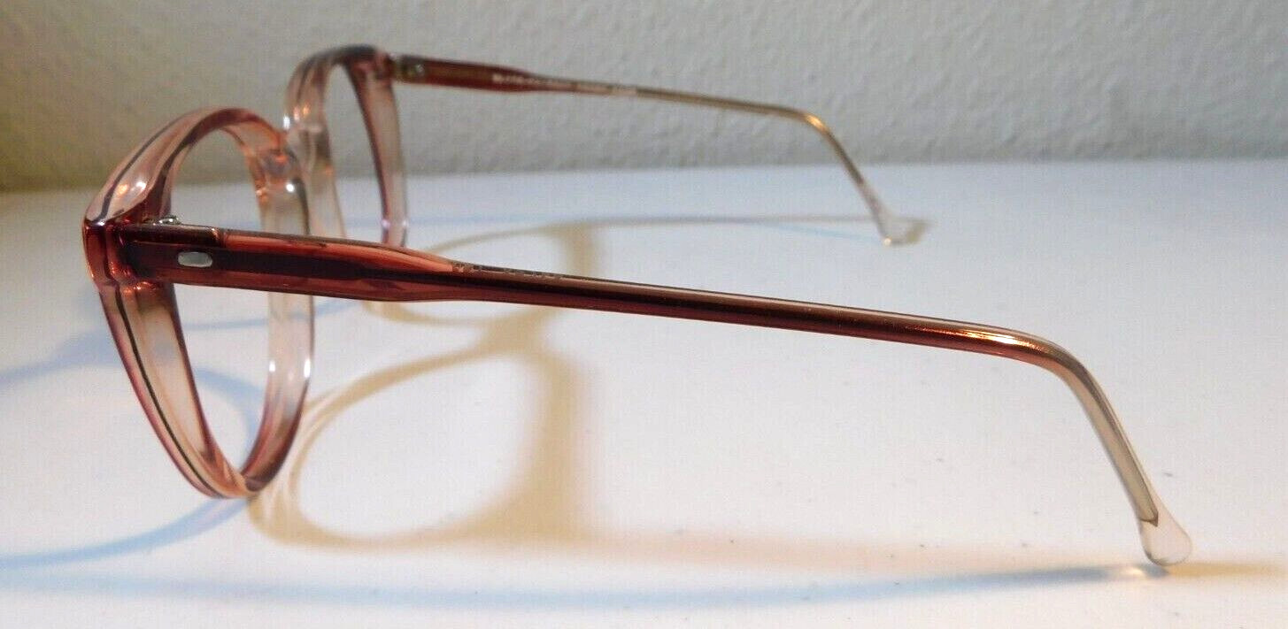 Vintage ELITE OPTICAL Fairway Brown Fade 54/20 Eyeglass Frame New Old Stock #E5