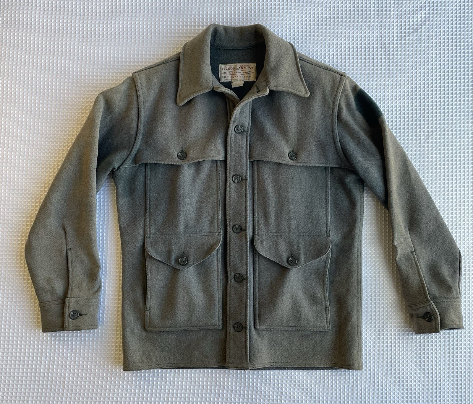 Vintage C.C. Filson Co Wool Cruiser Forrest Service Jacket Hunting Coat