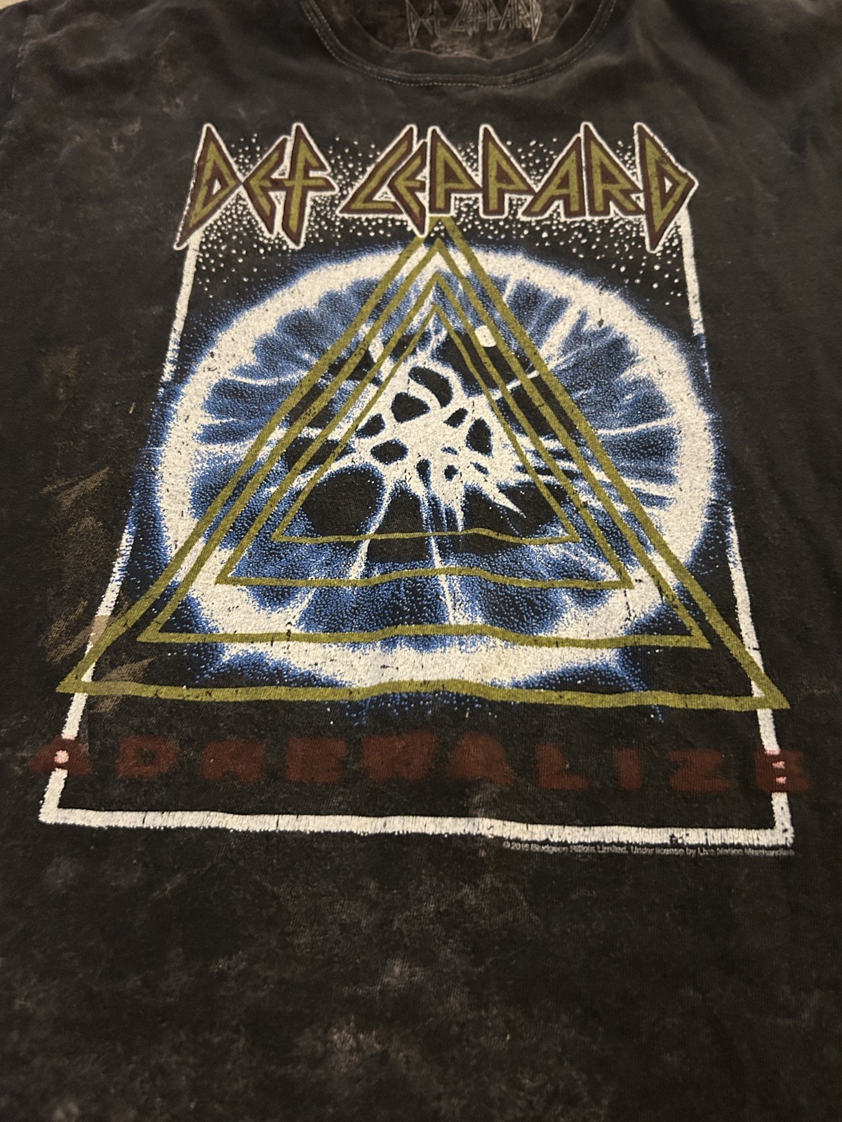 Vintage Def Leppard 1993 tour 7-day weekend TShirt Men’s S Concert Graphic Black