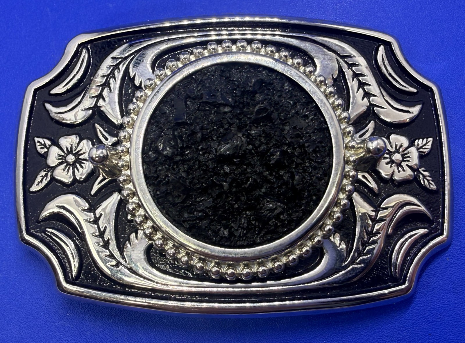 Blank Coin Collectors Western Framed Belt Buckle for Your Morgan Silver Dollar