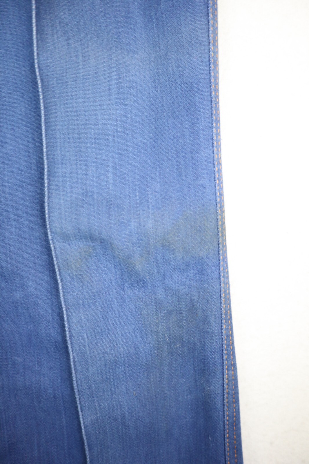 VINTAGE 80s WOMEN’S ELASTIC WAIST PULL-ON JEANS – PRAIRIE ROSE – SIZE S SHORT