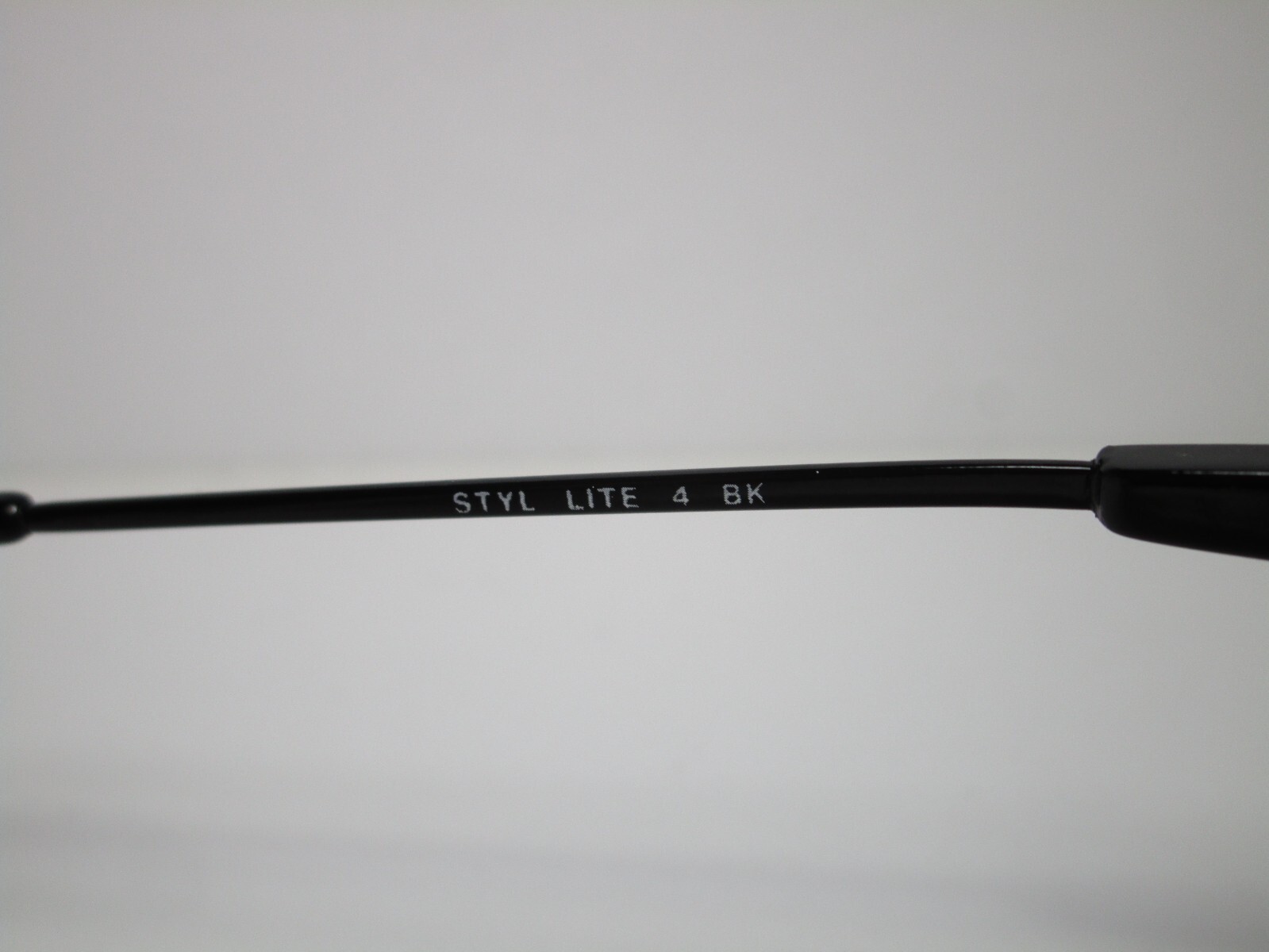 Vintage Styl Lite Glasses Eyewear Black Frames Demo Clear Lenses Eyeglasses