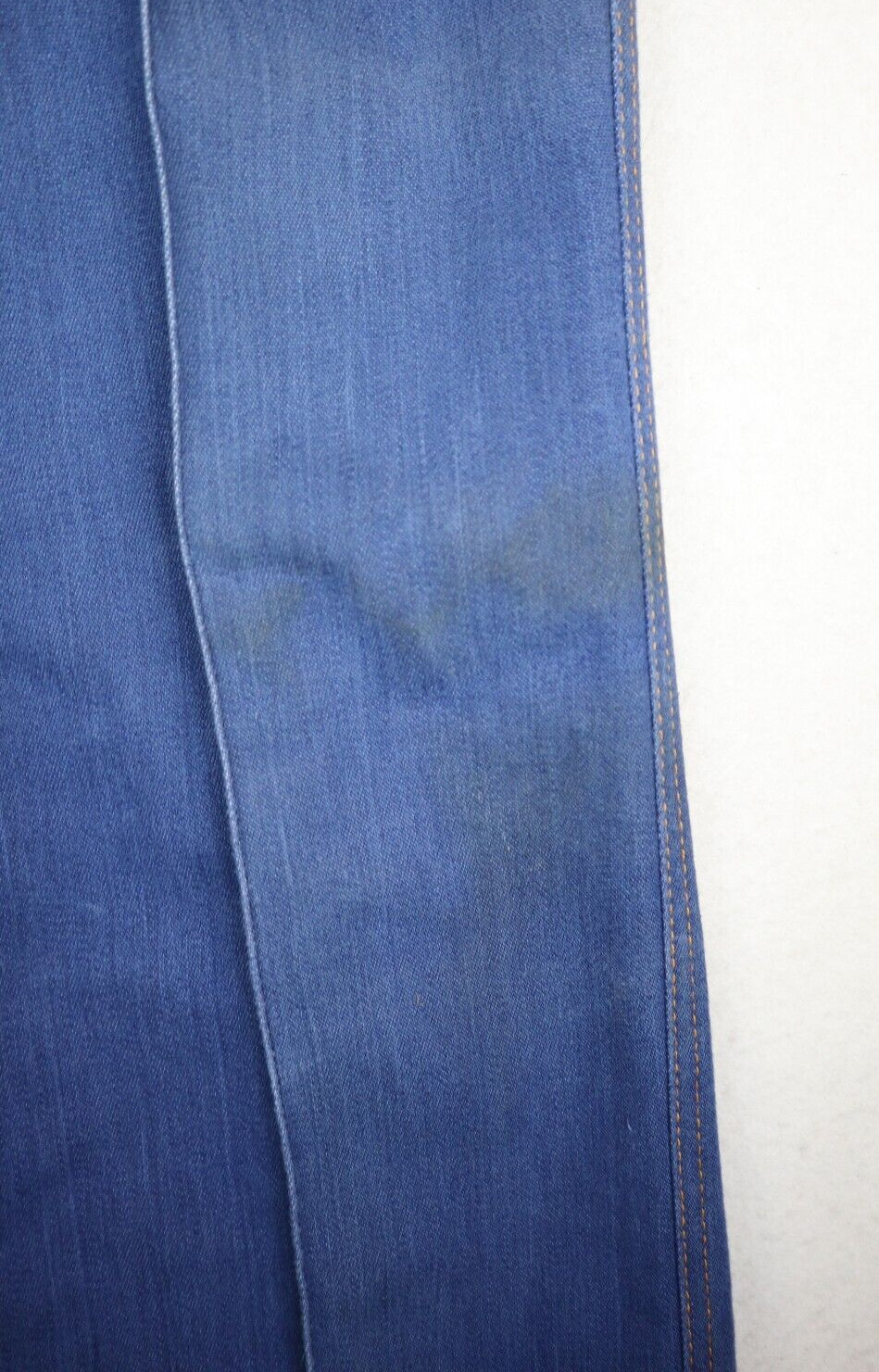 VINTAGE 80s WOMEN’S ELASTIC WAIST PULL-ON JEANS – PRAIRIE ROSE – SIZE S SHORT