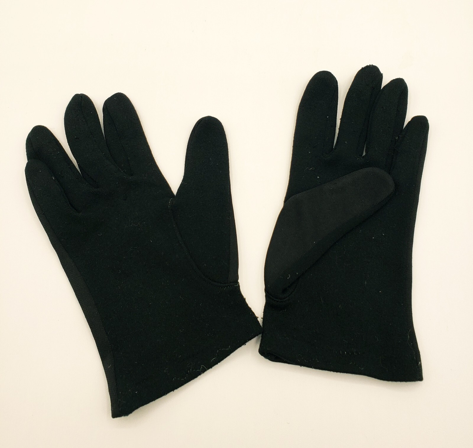Fashion Gloves Vintage Nylon Black Wrist Japan Extra Small 5-6 MCM Accessories
