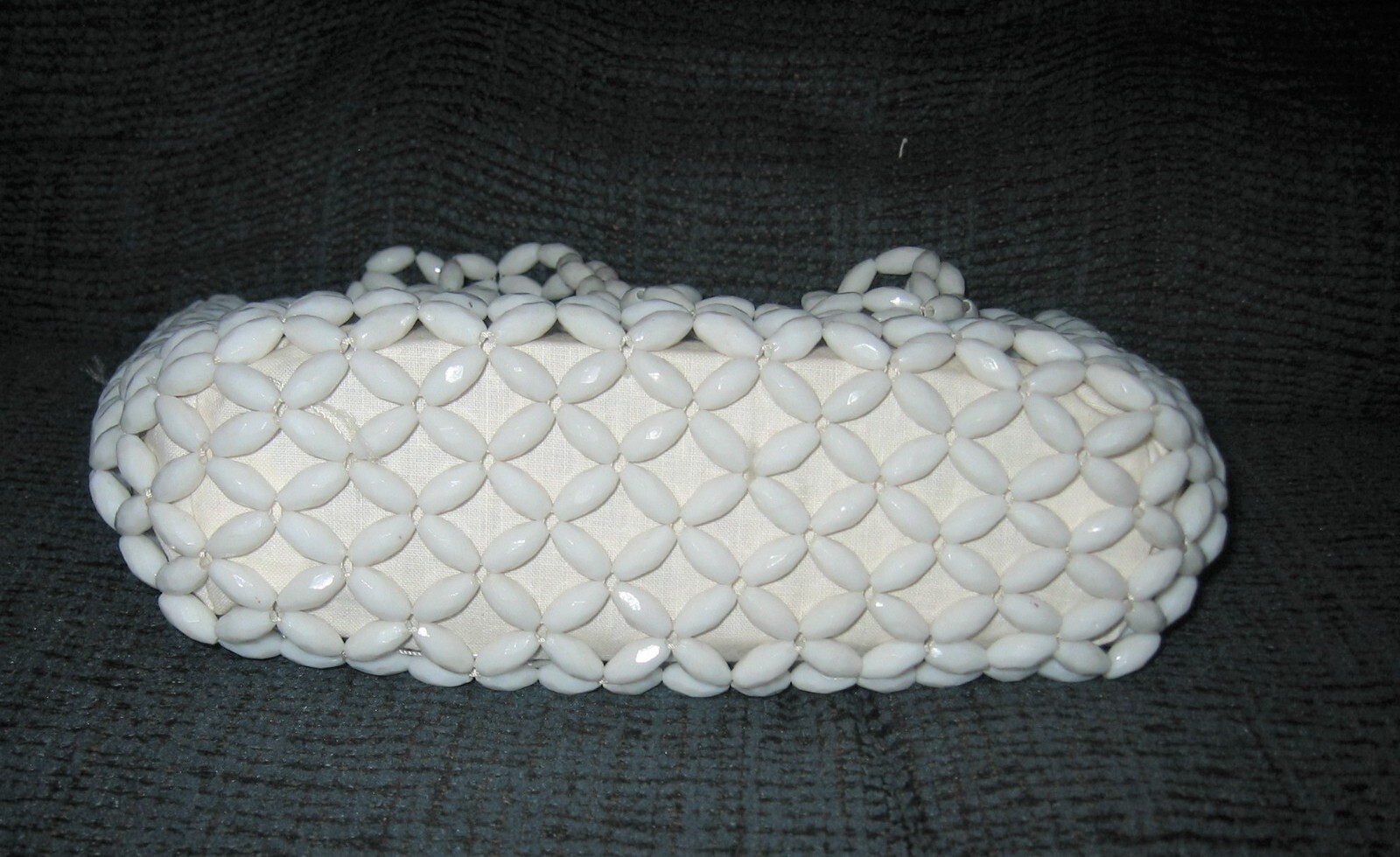  Wicka Weave for Jana Vintage Beaded Handbag, Purse, Mid Century Handbag