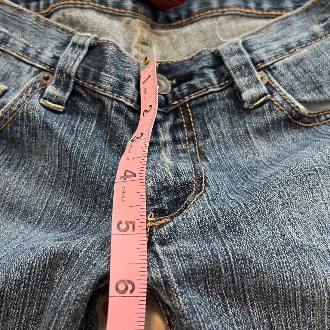 vintage forever 21 low rise capri jeans