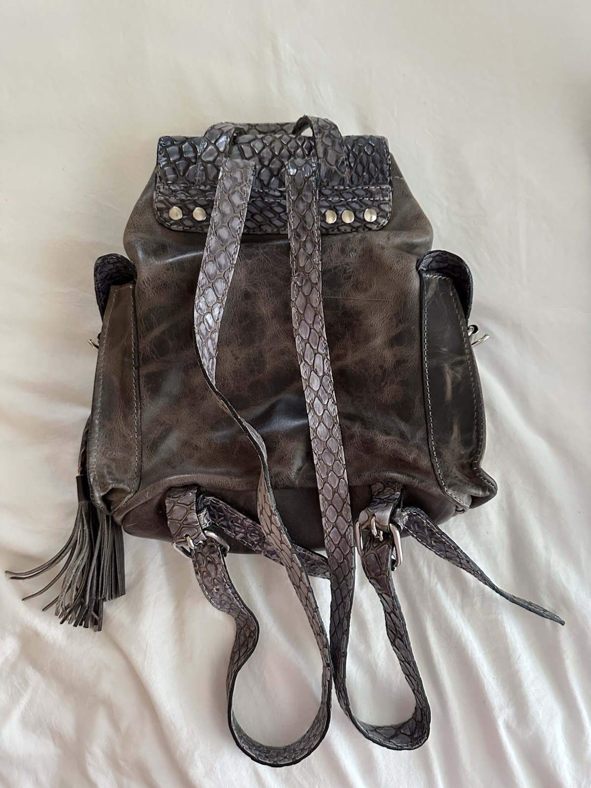 Freebird Leather Backpack Style Bag mini with wallet