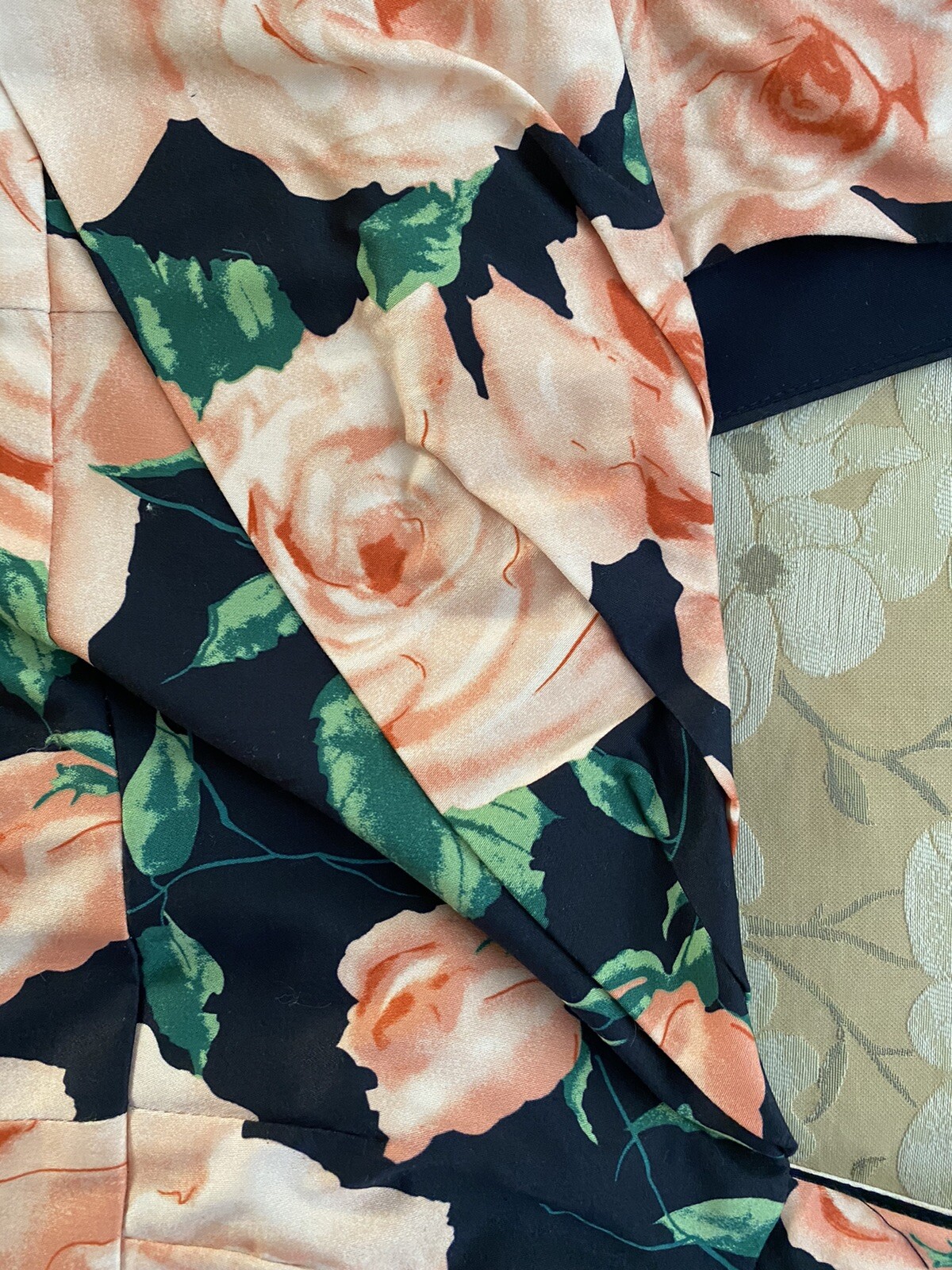 New With Tags, Never Worn!! Rose Floral Print Fitted Dress—Get Noticed!