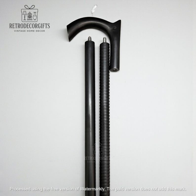 Aluminum Handle Cane Handmade Tactical Walking Stick The Remarkable 2 fold part