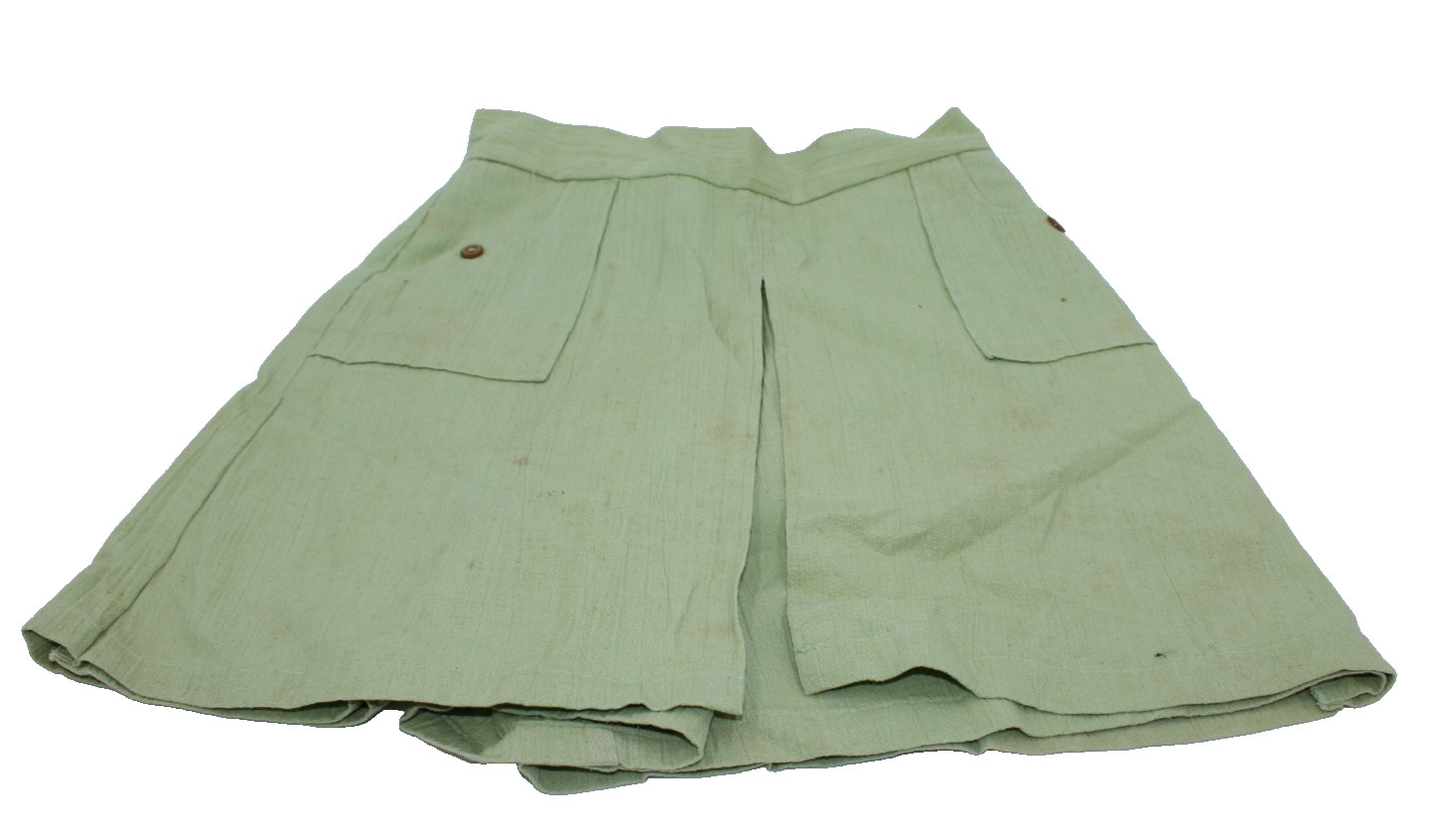 Vintage 70s Pastel Green Skort High Rise by Sears Skirt Shorts (no Size) Marks