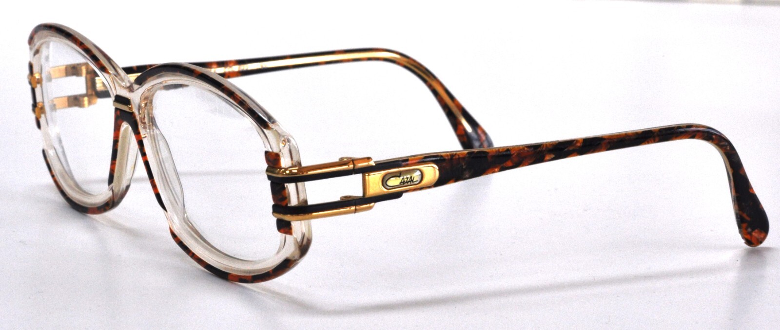 Cazal Vintage Eyeglasses- Ex-display- Mod. 198- Col. 622- Gold & Marble Brown