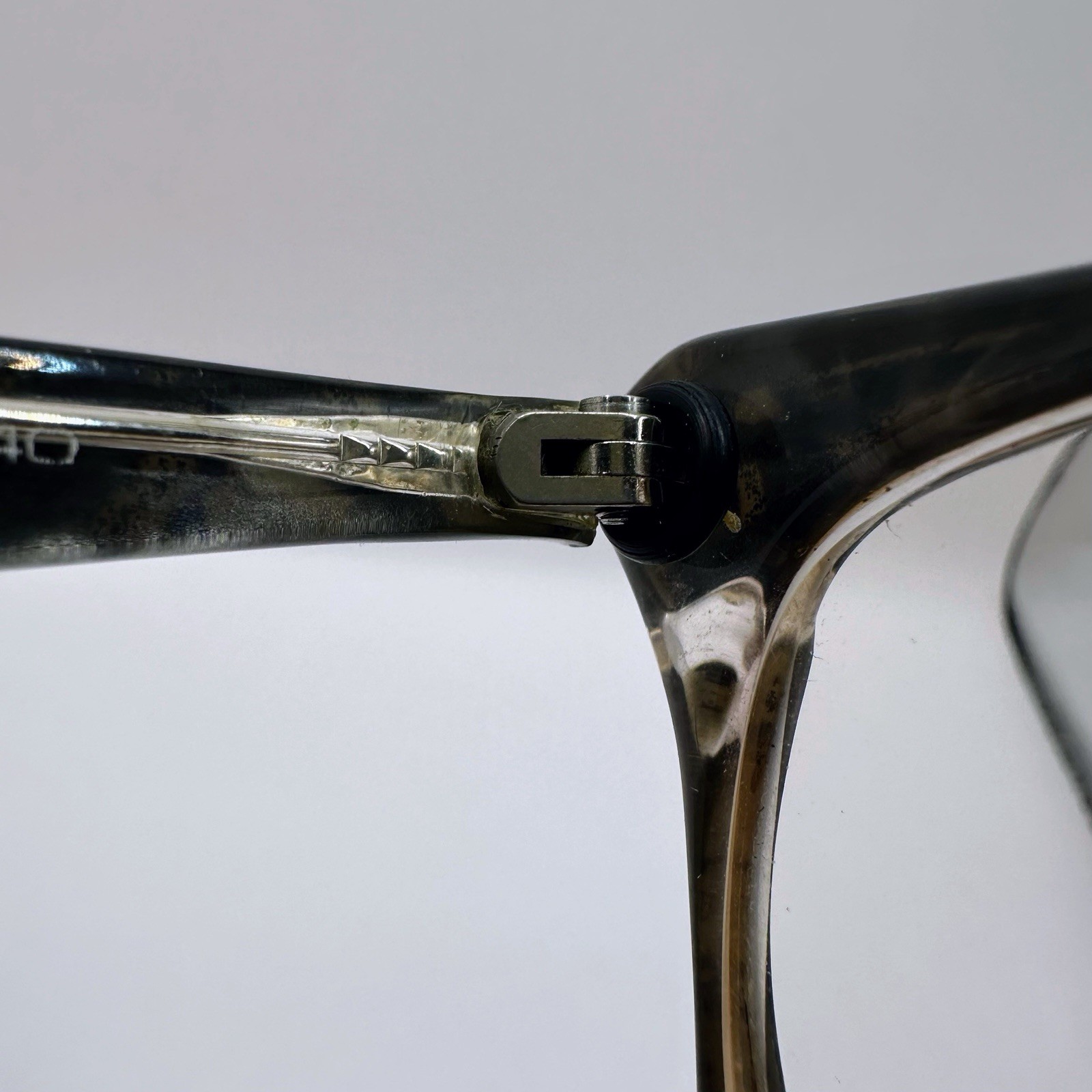 Vtg Neostyle Cat Eye Frames Glasses Gold Spiderweb Goth Black Silver Sparkle 50s