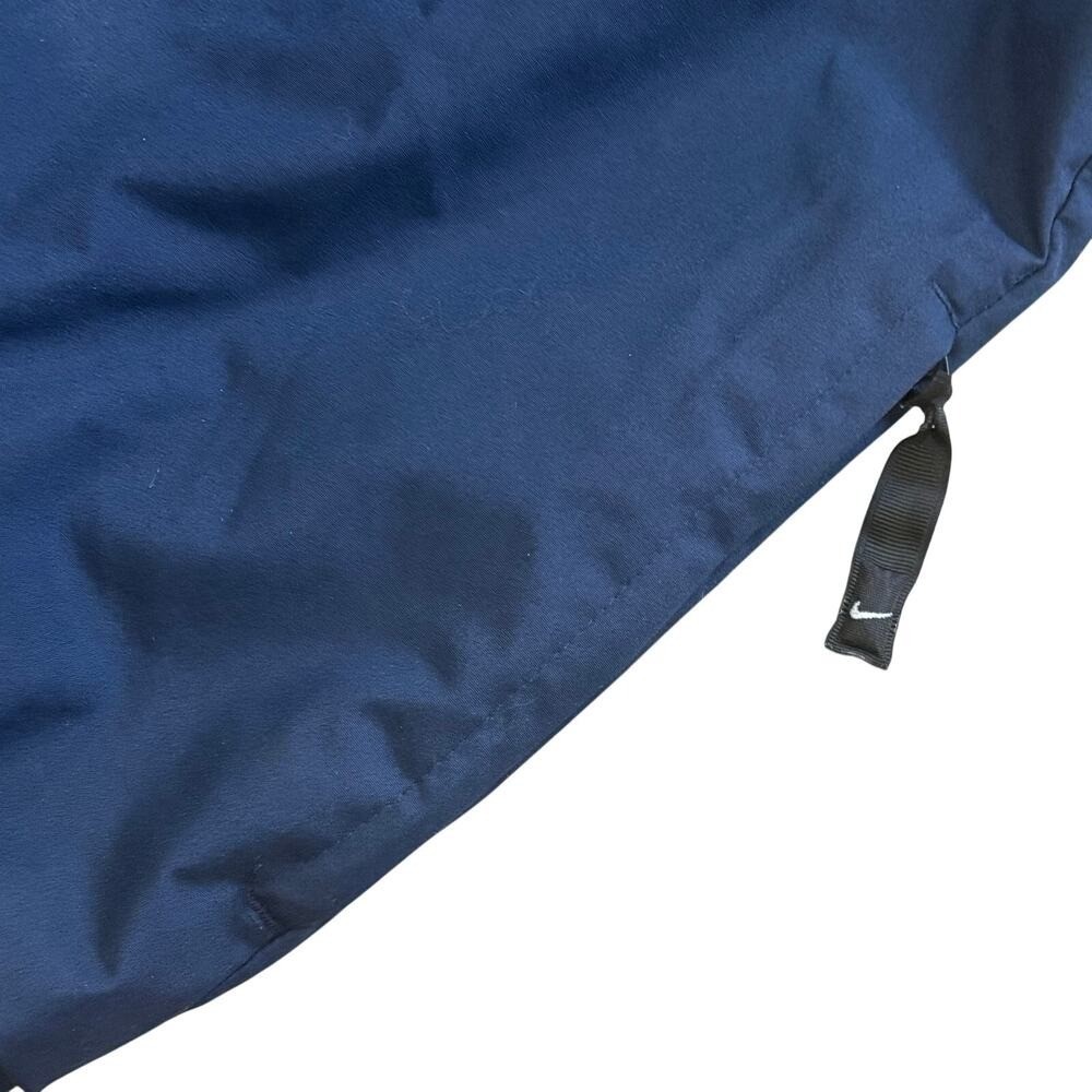 Vintage Nike Men’s Windbreaker Navy Blue Golf Pockets Size XL Gray Tag