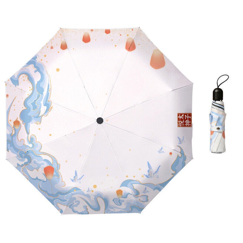 Heaven Official’s Blessing Tian Guan Ci Fu Hua Cheng Xie Lian Folding Umbrella