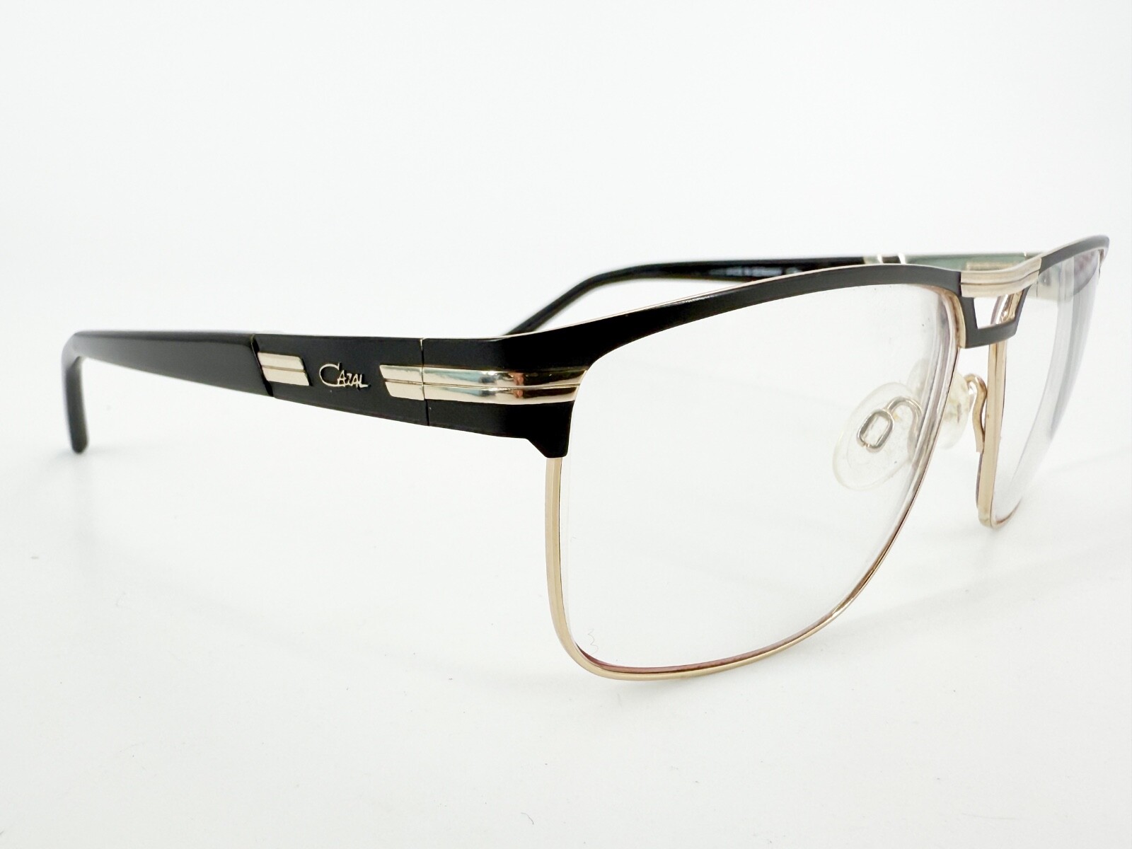 NICE Cazal 954 Eyeglasses FRAMES 001 Black 59[]14-140 Gold Germany K430