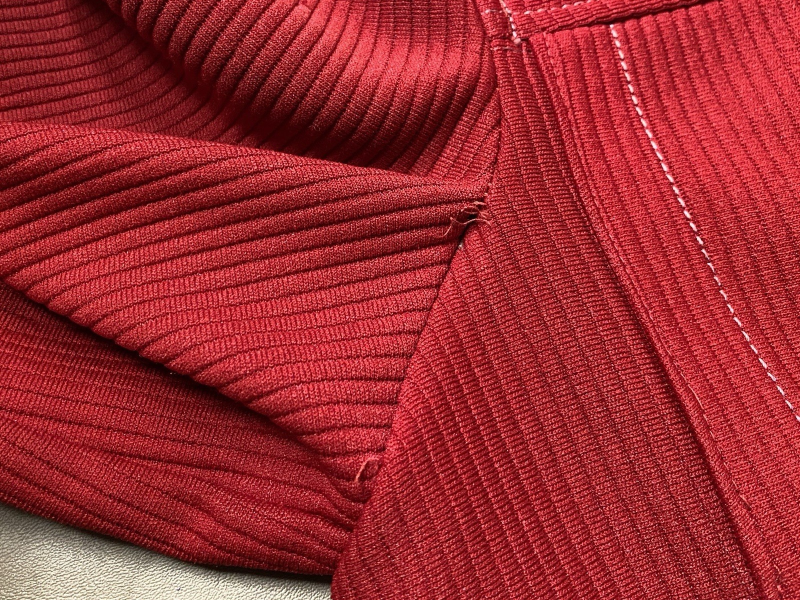 1960s vtg JACK NICKLAUS ROBERT LEWIS RIBBED WEATHERKNIT ZIP JACKET 42 Drizzler