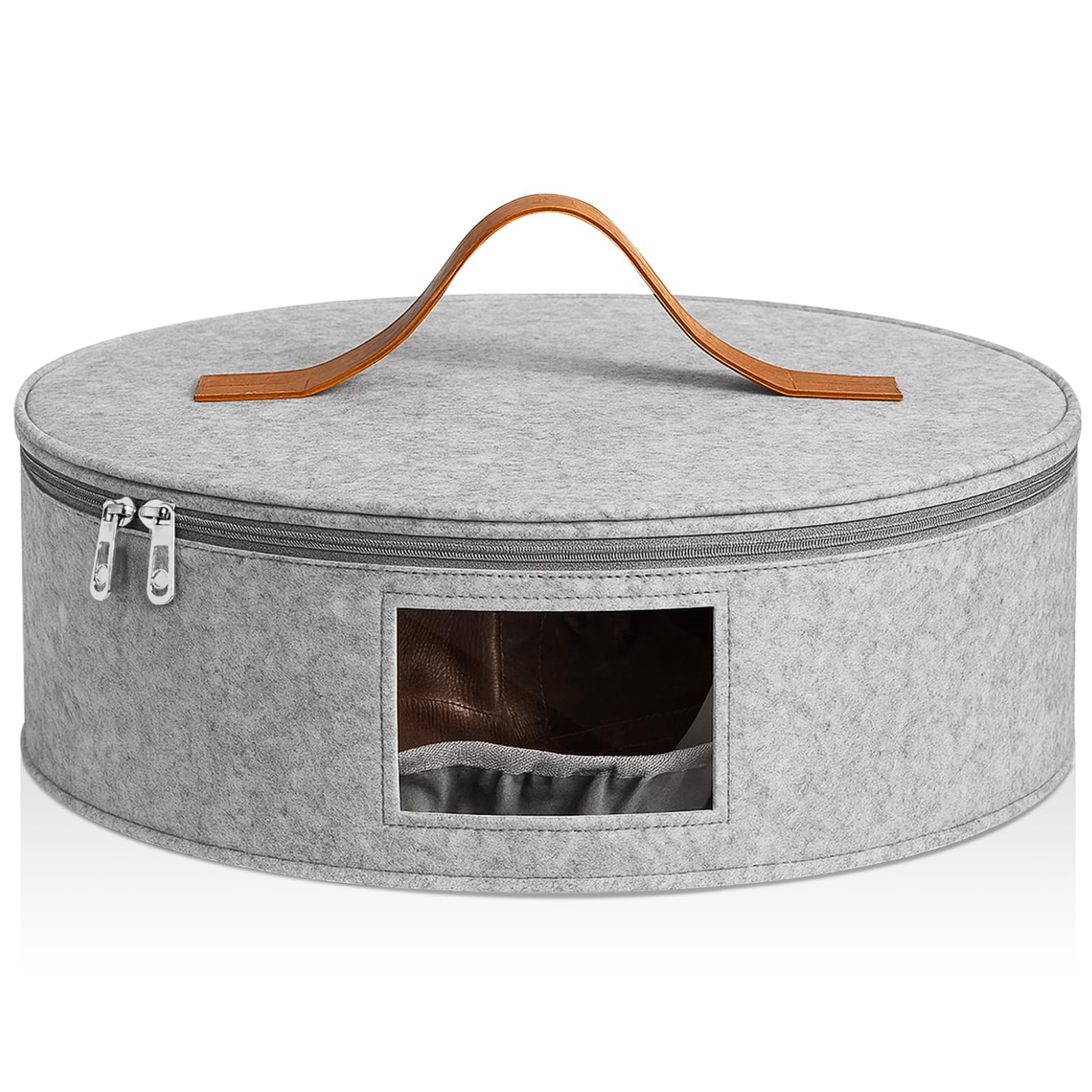 Hat Box Storage for Women Large Storage Bag for Wide Brim Sun, Cowboy and Fol…