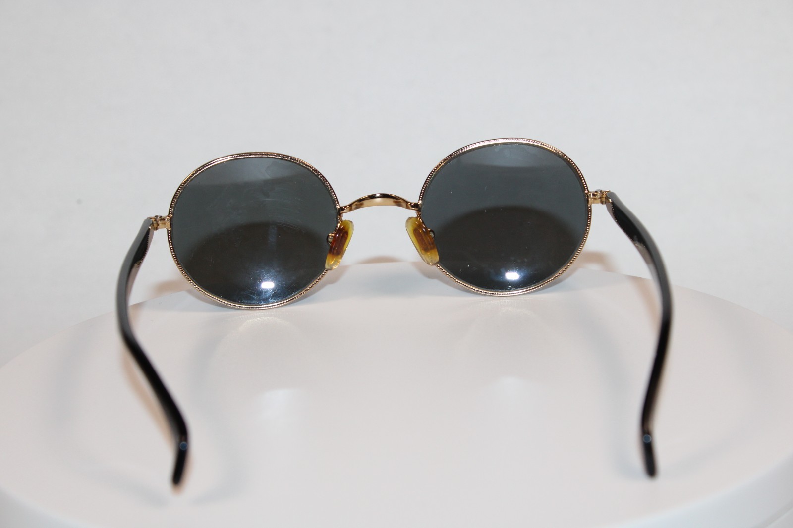 Vintage chevignon Blue reflective madison french sunglasses NOS