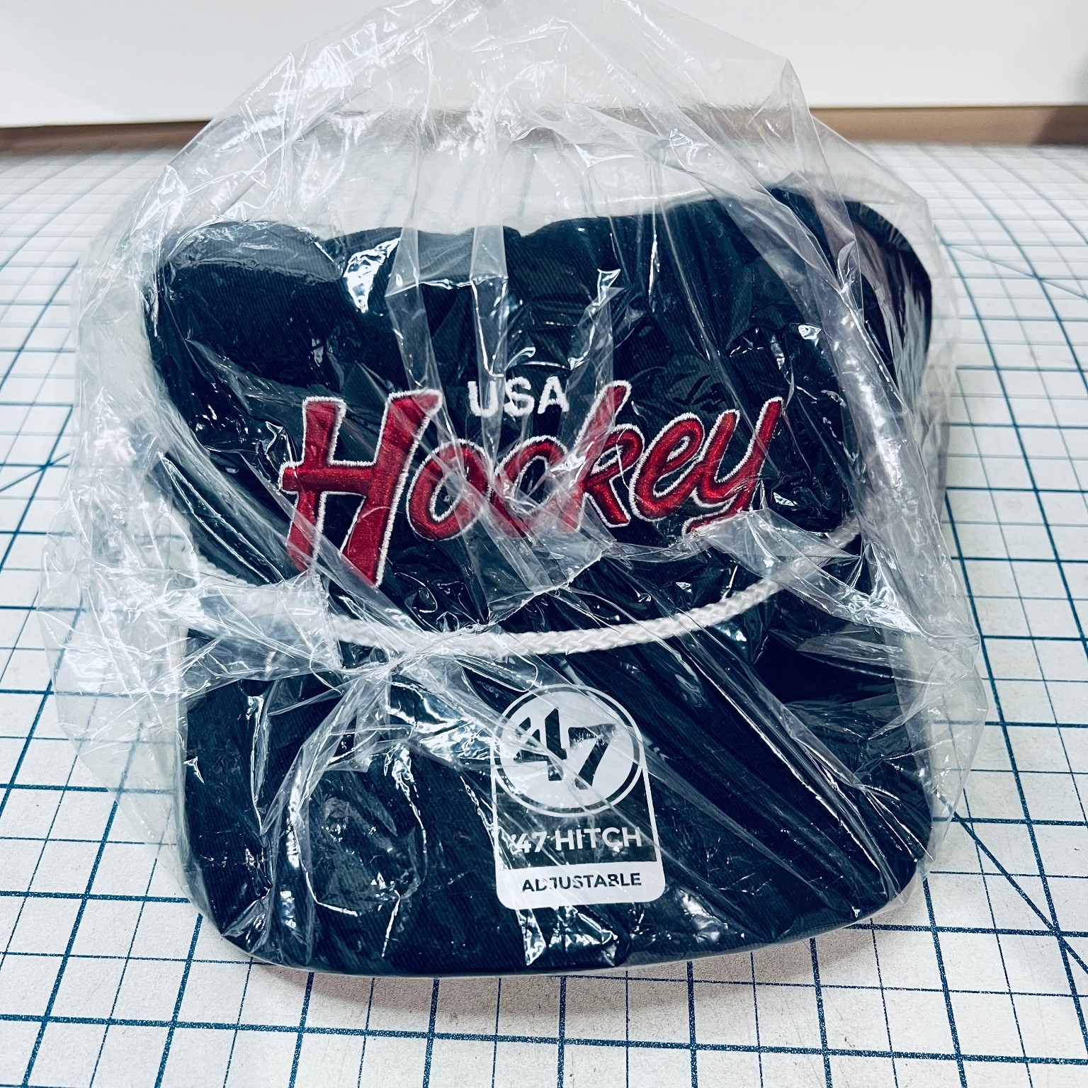 New ’47 HITCH Adjustable Hat USA Hockey 2026 Olympics Rope Cap NWT