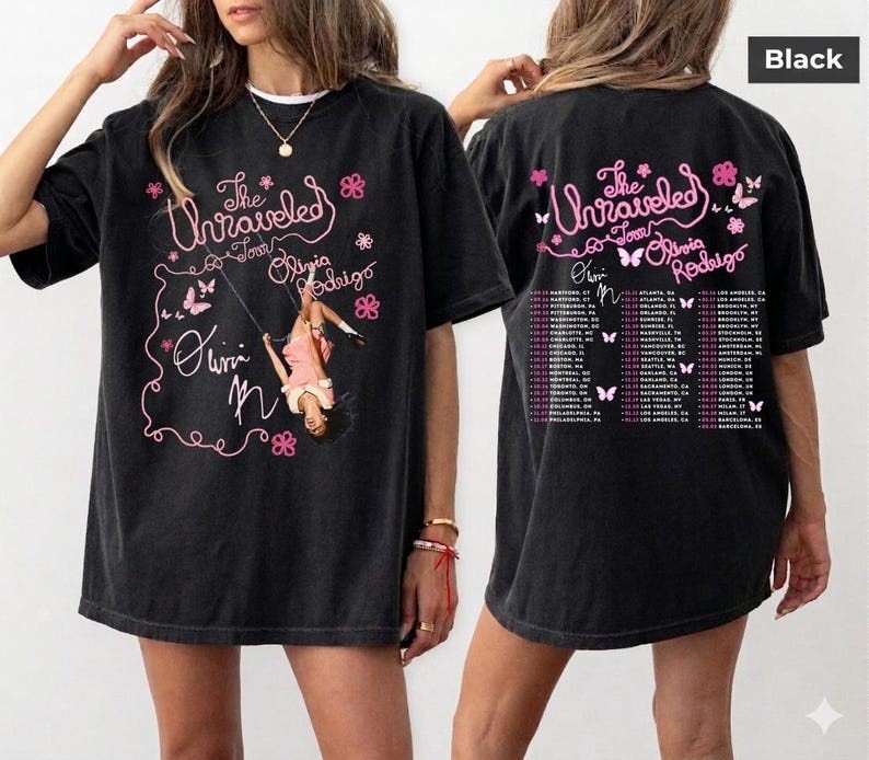 Olivia Rodrigo Concert Shirt