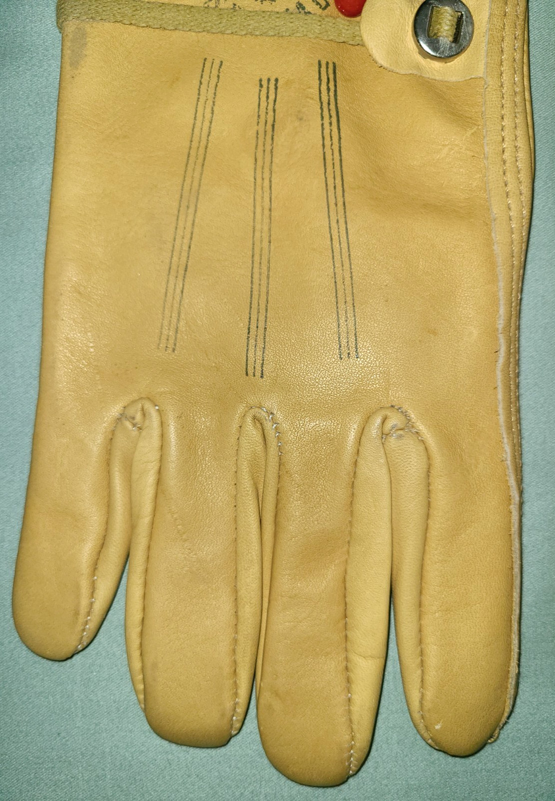 Vtg “Trucker’s Special” Wells Lamont leather gloves, men’s L – Freddy Krueger