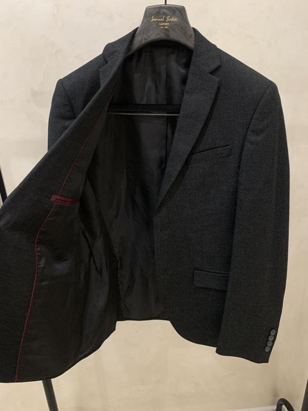 Men’s BlackBerry Blazer Grey 38 / M / 46