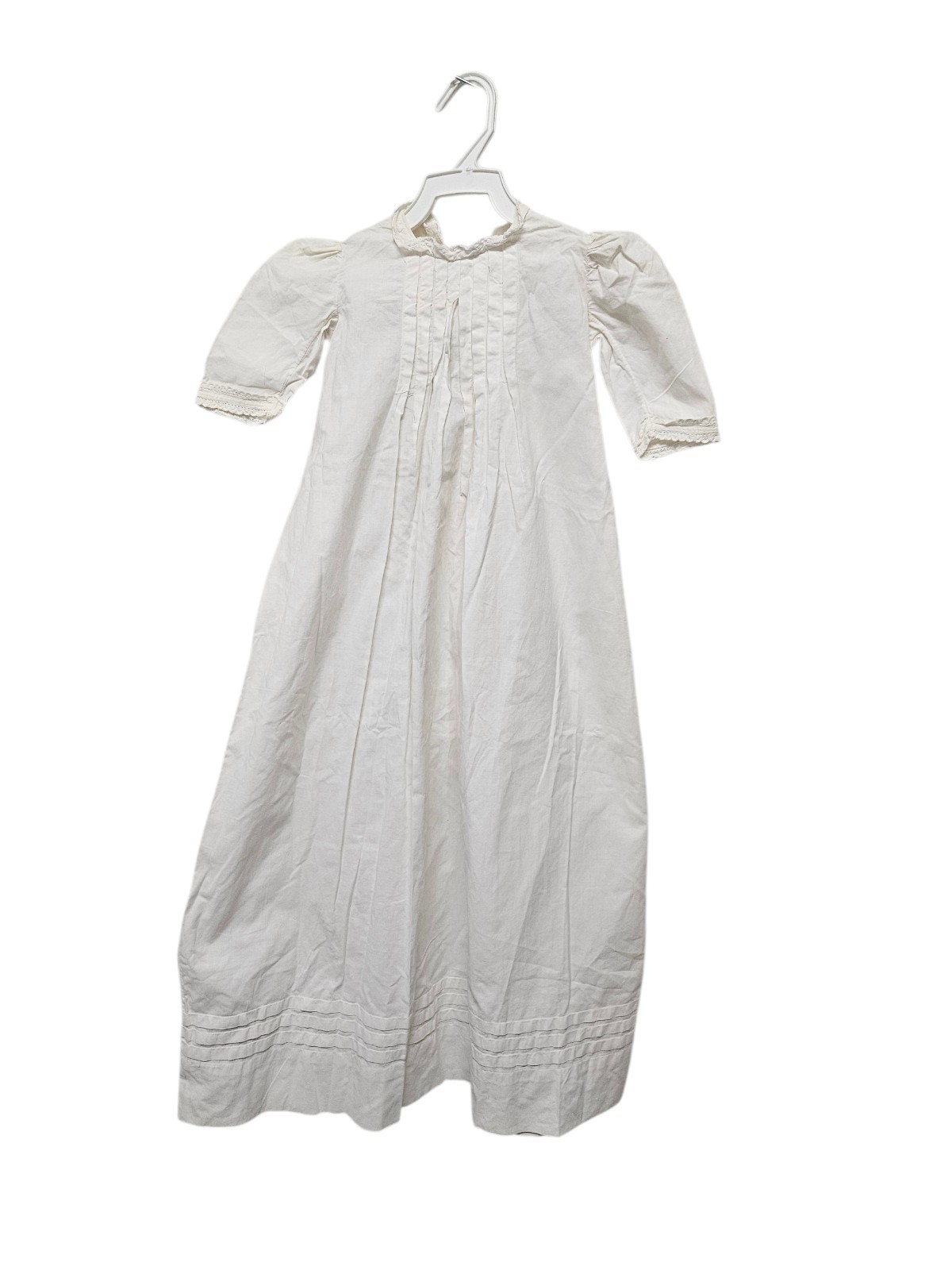 ANTIQUE VICTORIAN BABY BAPTISM CHRISTENING GOWN DRESS EXTRA LONG